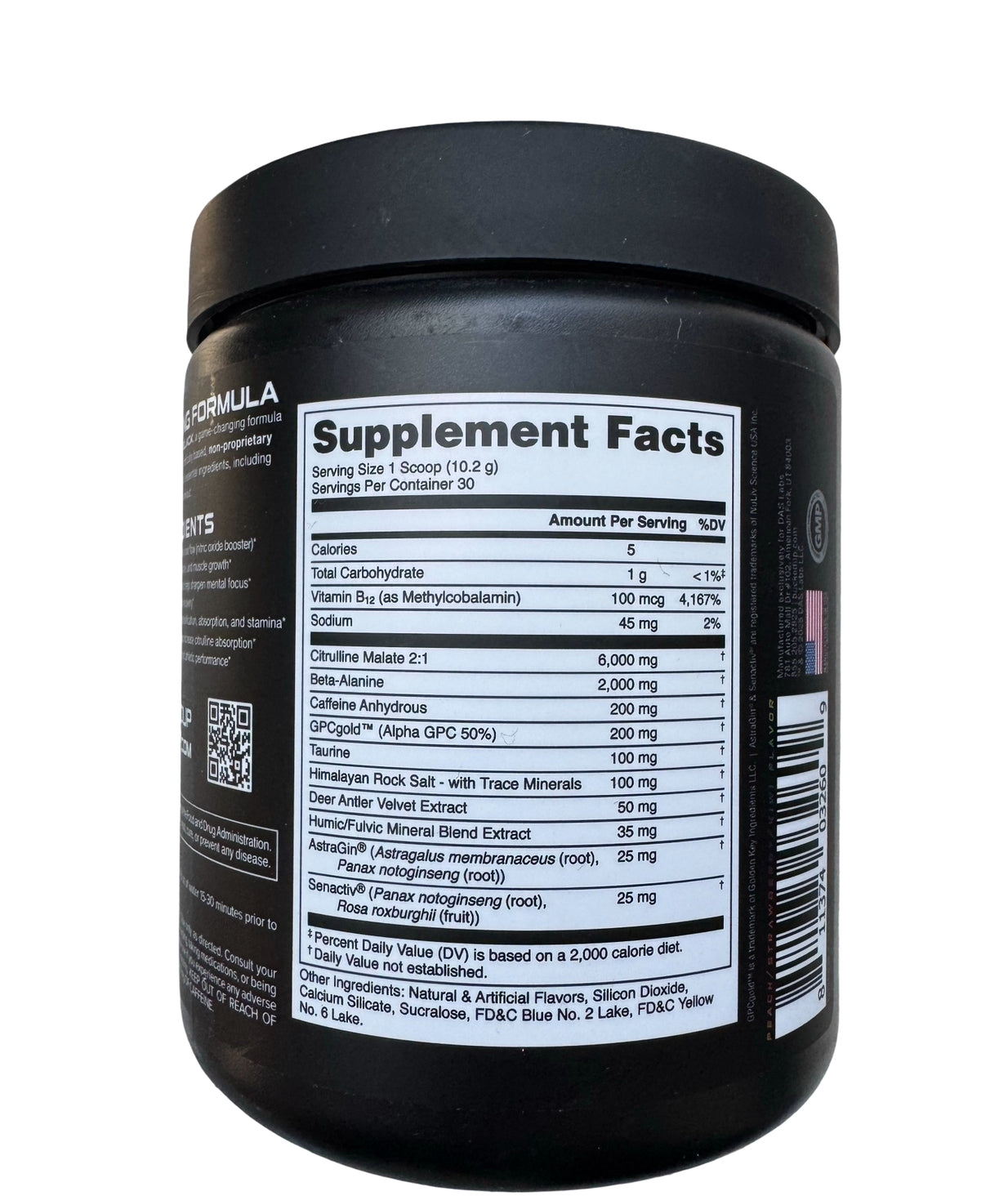 Bucked Up-BLACK Pre-Workout