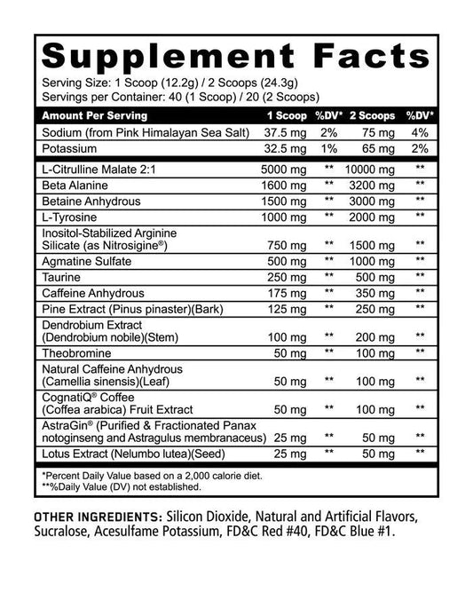 PANDAMIC - Limited Edition Pre Workout - Panda Supplements