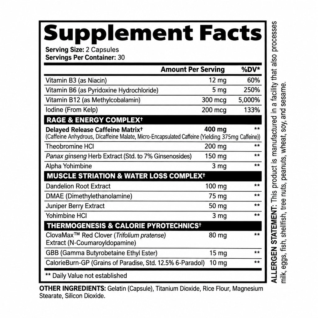 Pyrodex Thermogenic - After Dark Supplements