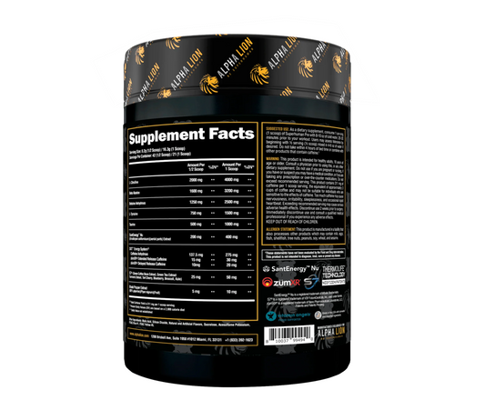 Super Human Pre-Workout - Alpha Lion