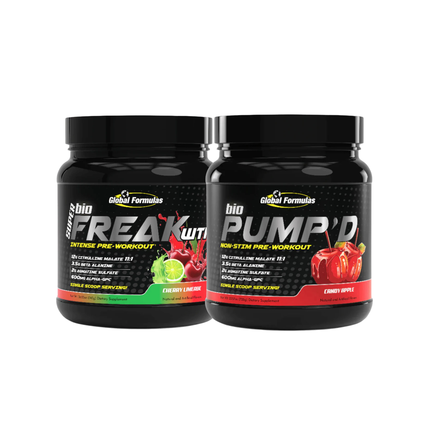 BioFreak & Bio Pump'd WTF Preworkout Bundle