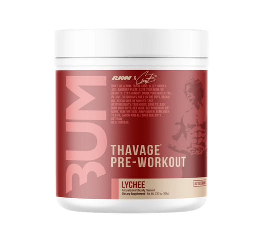 Bum Thavage Pre-Workout - Raw Nutrition