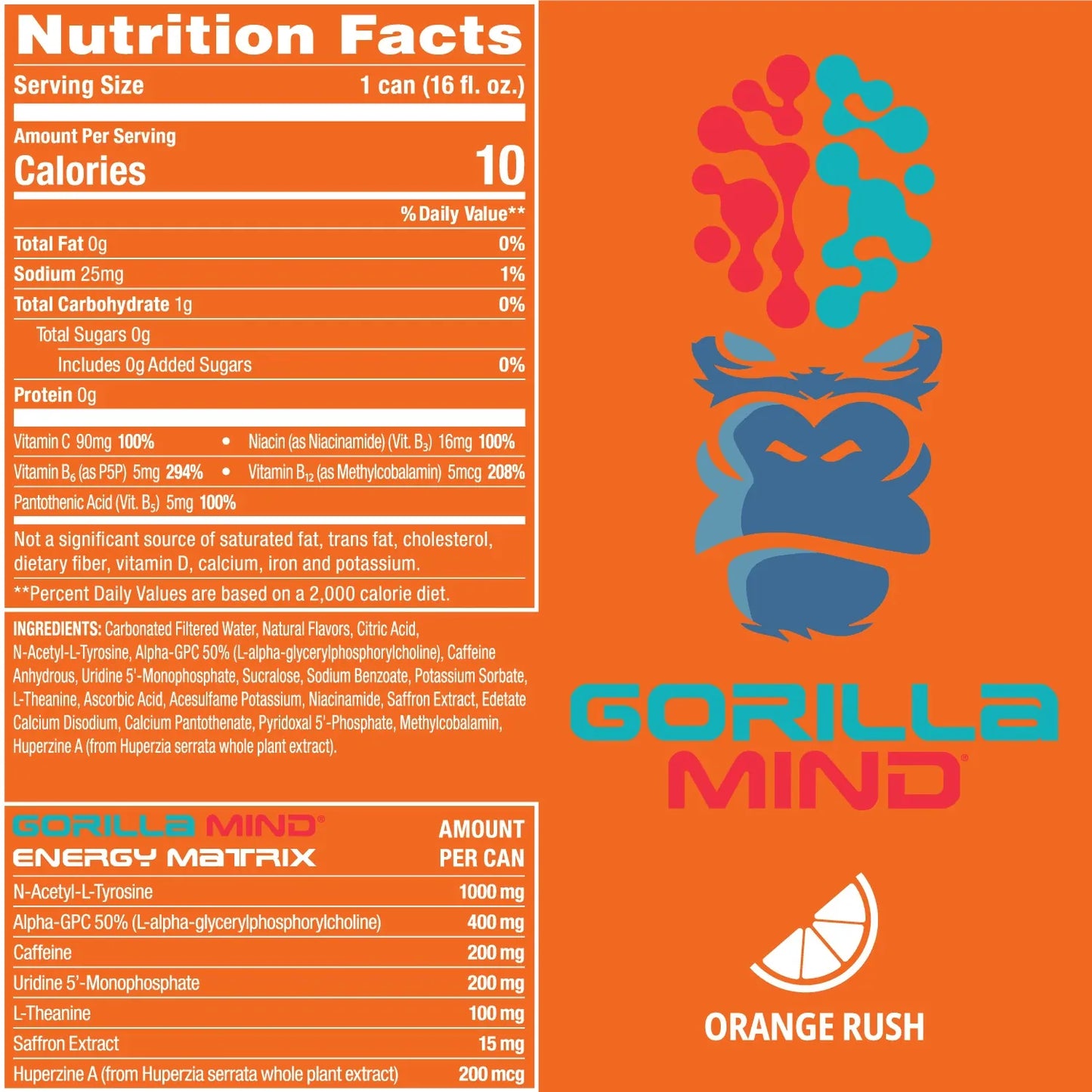 Energy Drink - Gorilla Mind