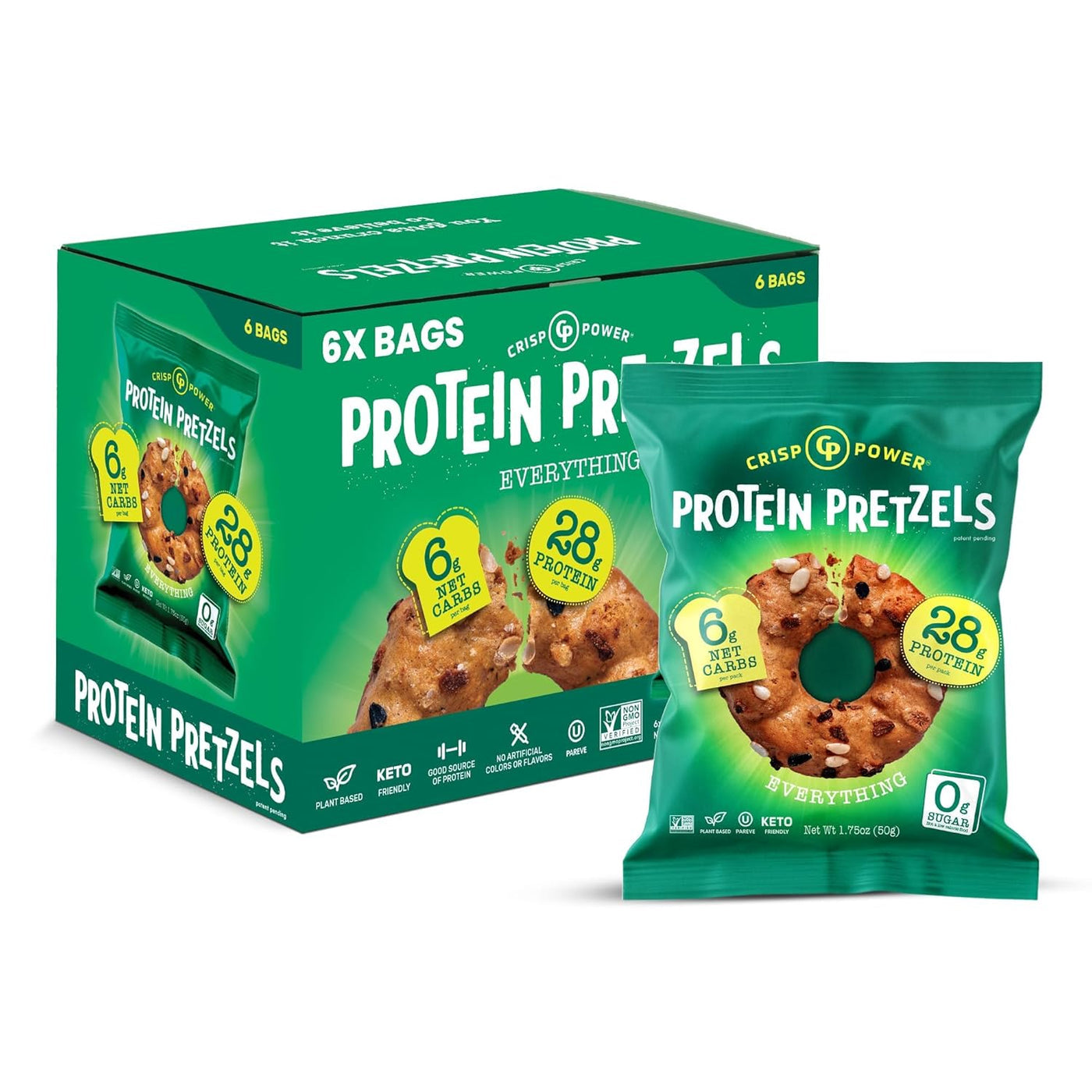 Protein Pretzels by Crisp Power