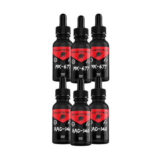 Mk677 + Rad140 X 6 Sextuple Bundle
