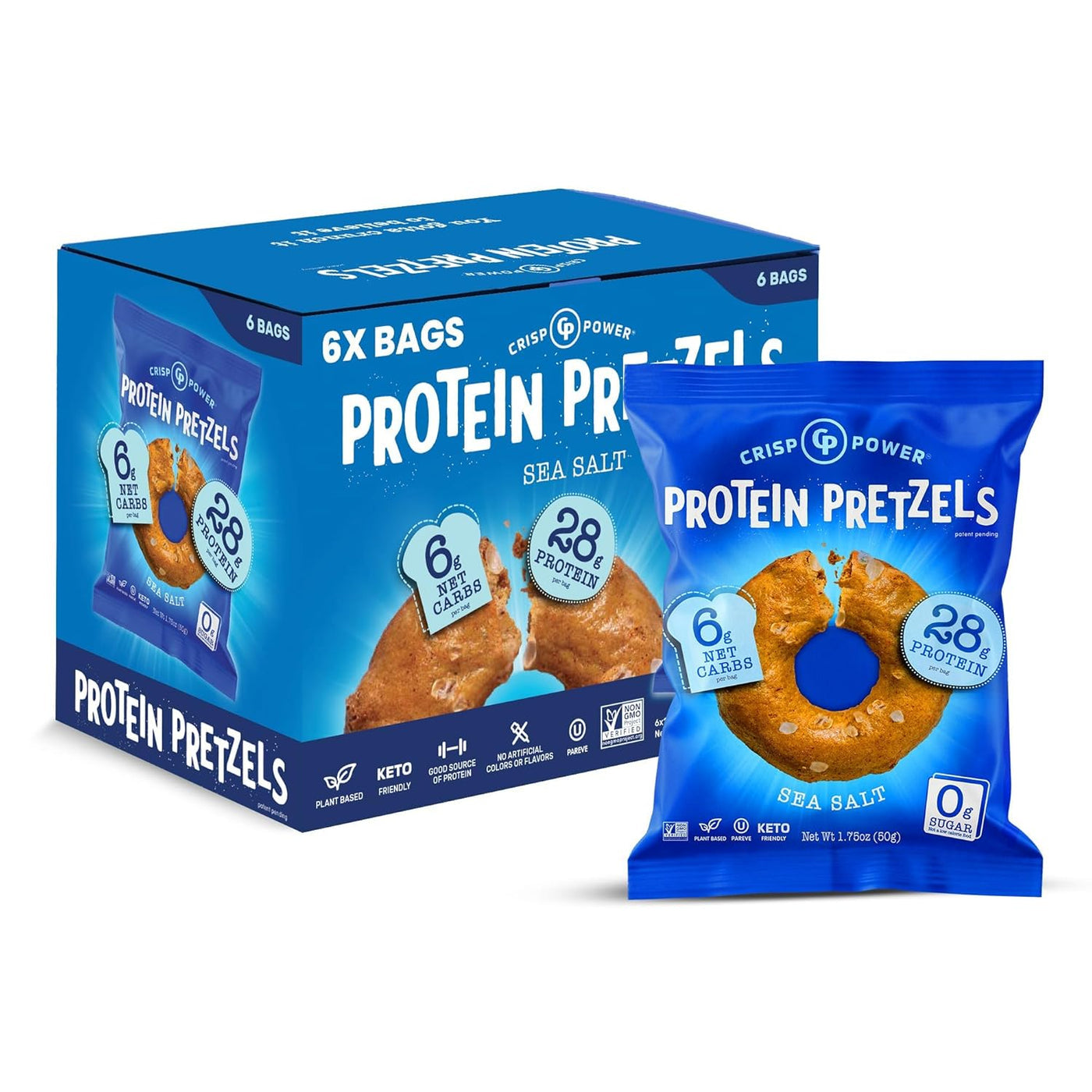 Protein Pretzels by Crisp Power