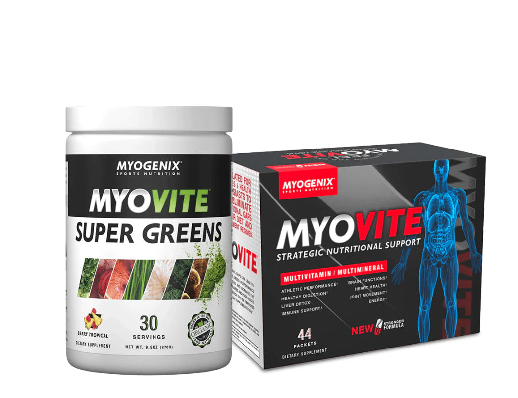 Myovite + Super Greens Stack - Myogenix
