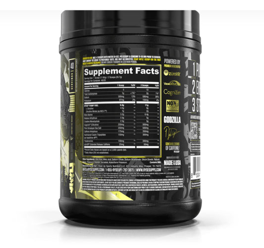 Godzilla Pre-Workout - RYSE