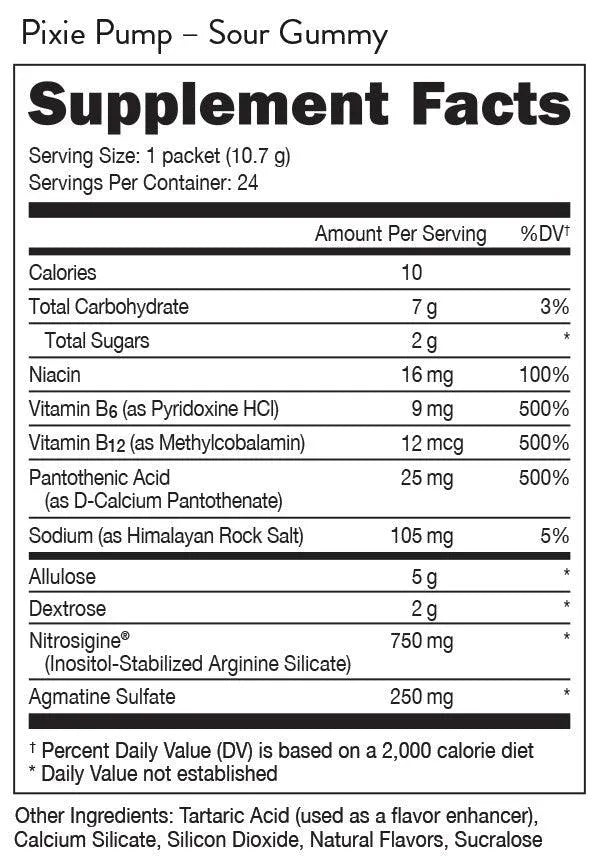 Pixie Pump - Bucked Up