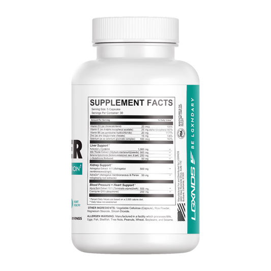 Cycle Defender - Liver, Heart, Blood Pressure, Kidney - Lgxnds