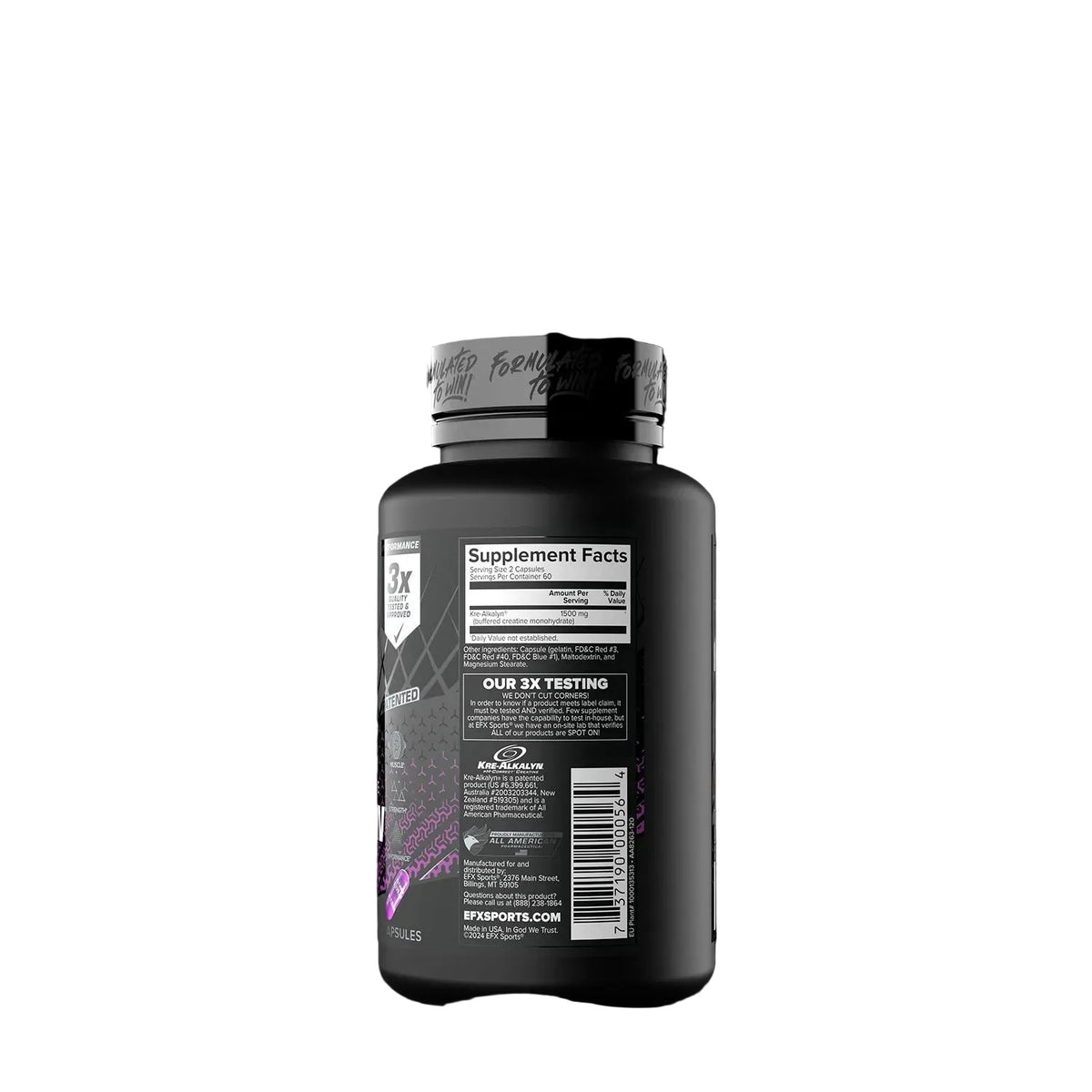 Kre-Alkalyn Creatine Capsules - EFX Sports