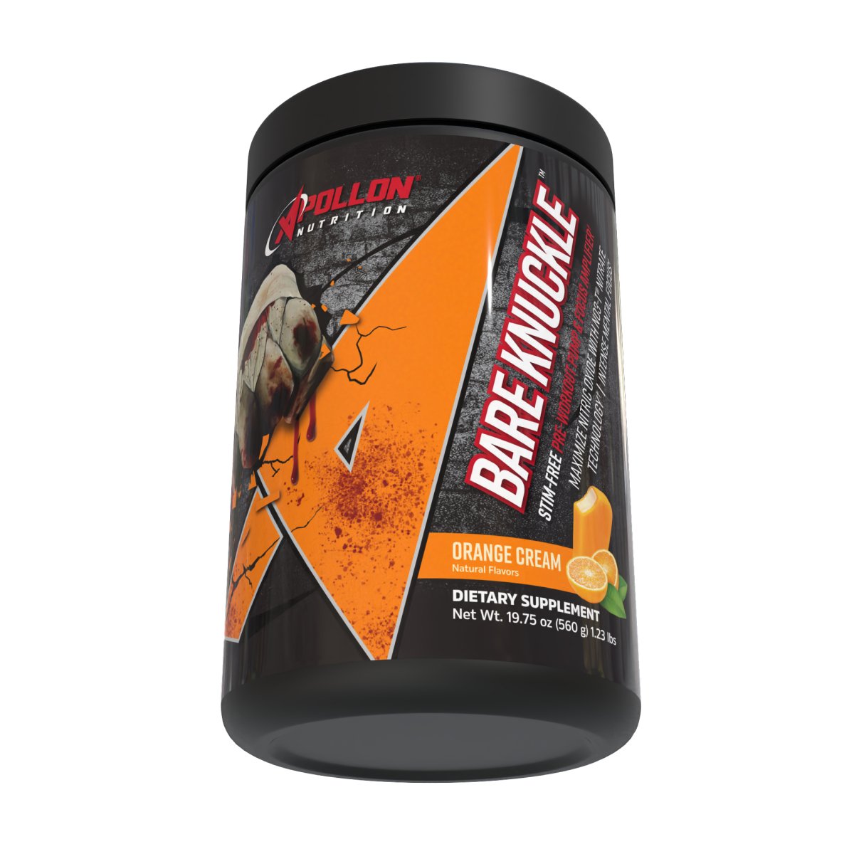 Bare Knuckle - Premium Non-Stimulant Nitrate Infused Pre-Workout Powerhouse - Apollon Nutrition.