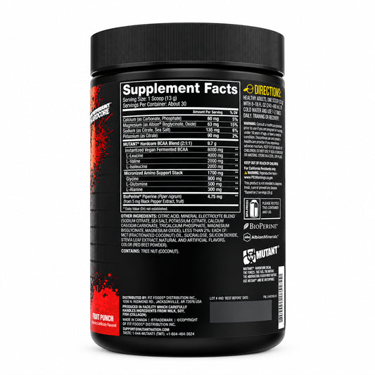 Hardcore Bcaa - Mutant
