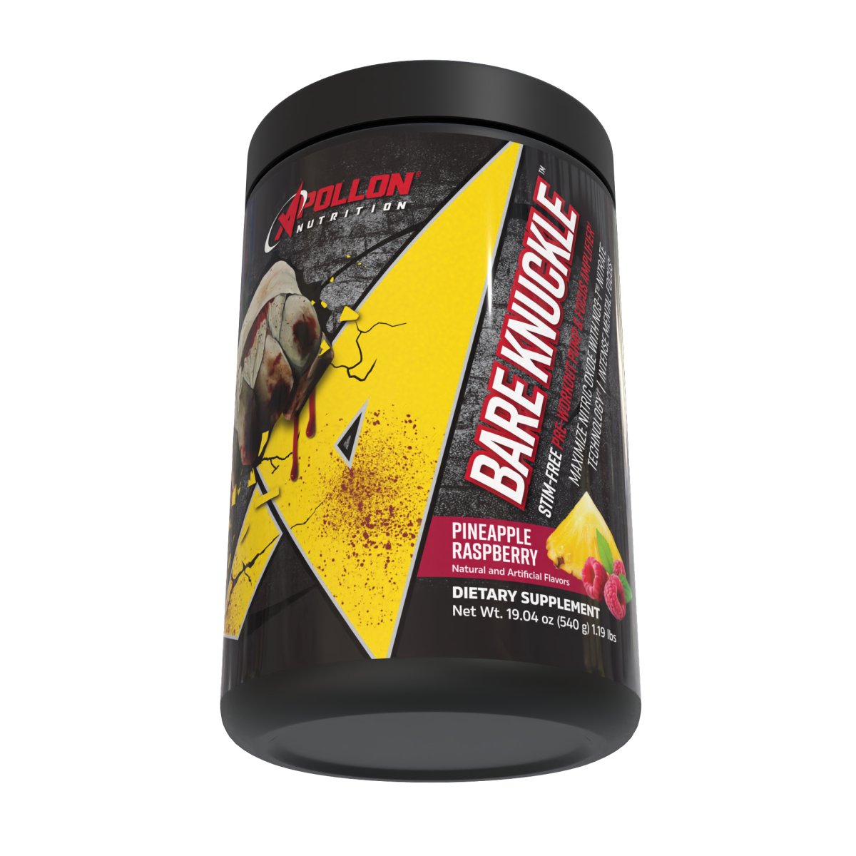 Bare Knuckle - Premium Non-Stimulant Nitrate Infused Pre-Workout Powerhouse - Apollon Nutrition.
