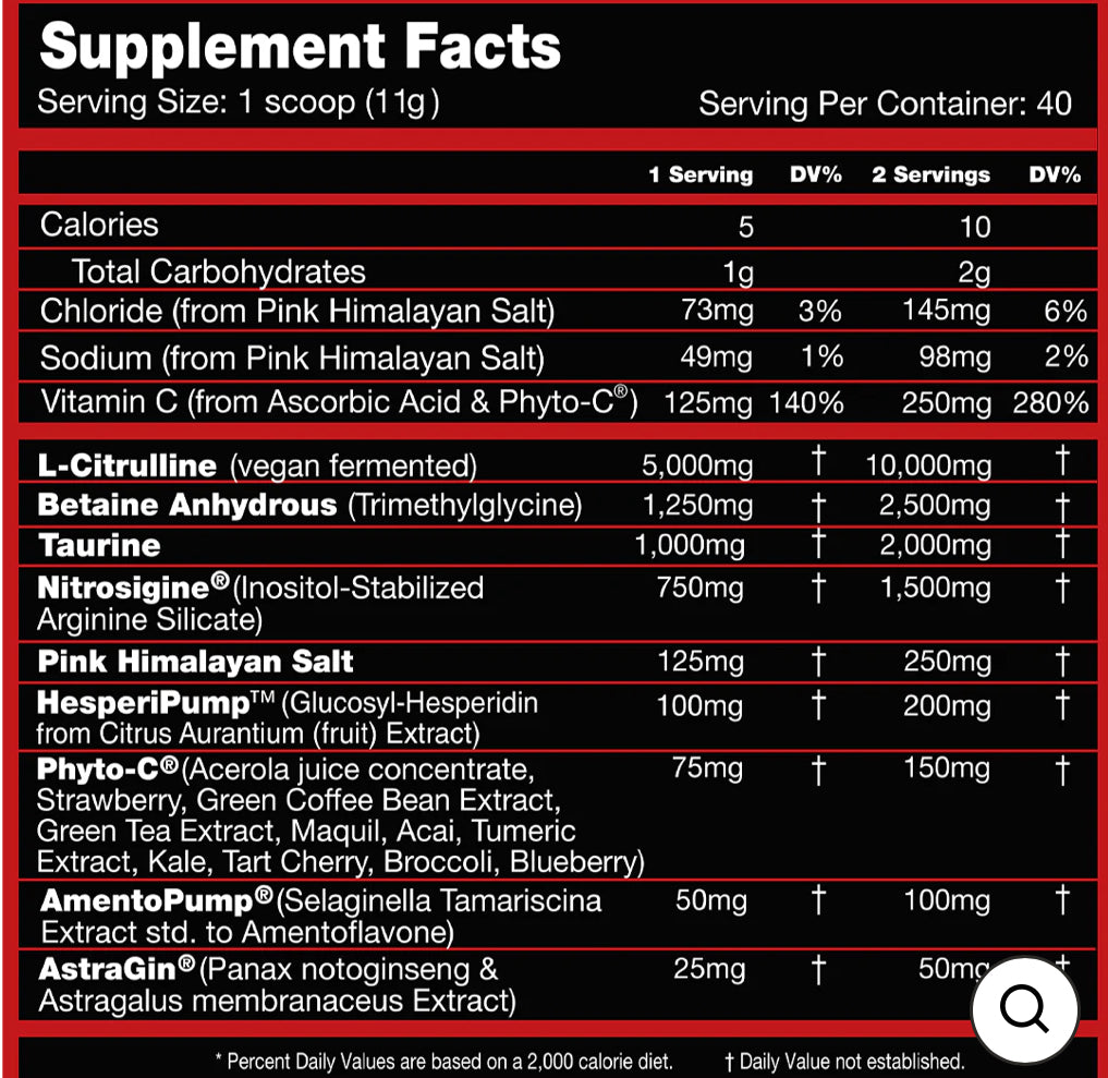 VASOMAX GRAND PRE | PUMP POWDER - Performax labs