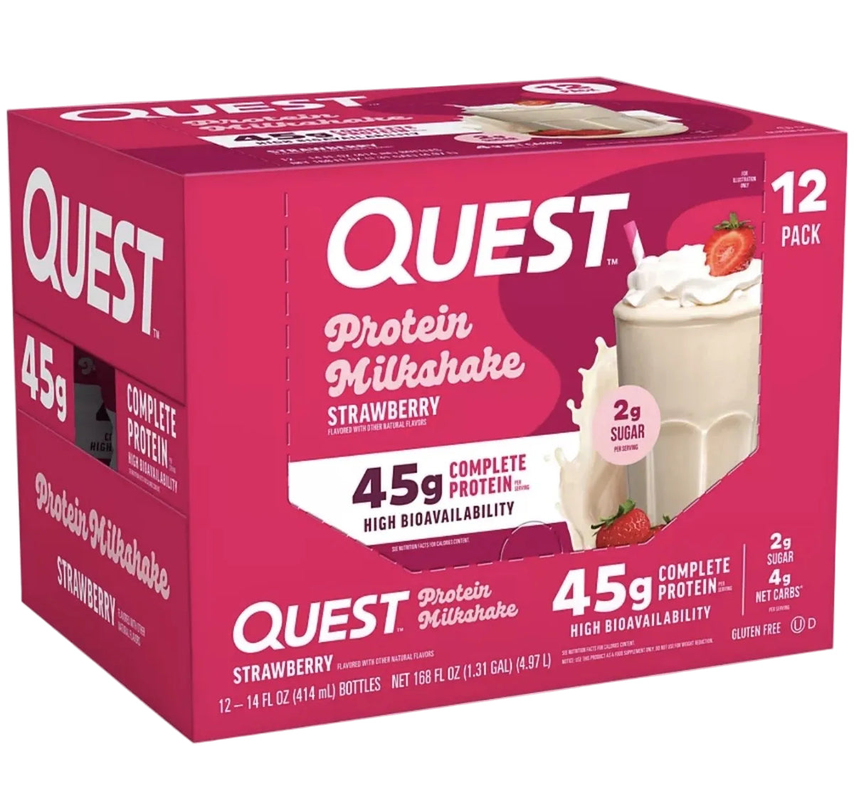 Protein Milkshake - 45g Protein - Quest