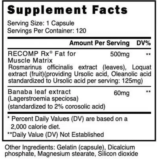 Recomp Rx - Blackstone Labs