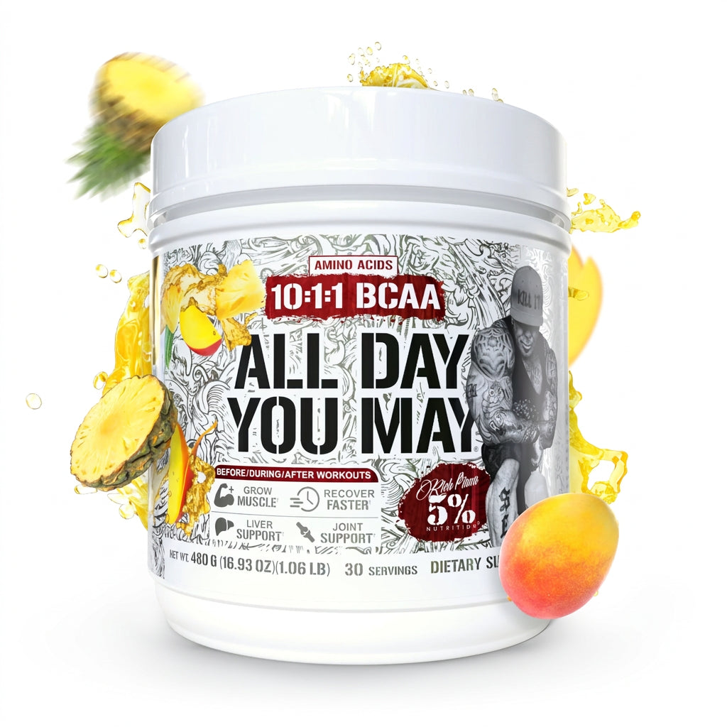 All Day You May 10:1:1 Ratio BCAA Recovery Drink - 5% Nutrition