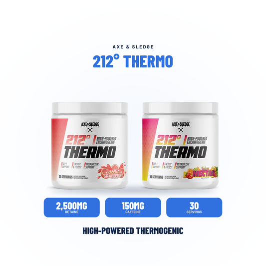 212 THERMO // HIGH-POWERED THERMOGENIC - AXE & SLEDGE SUPPLEMENTS