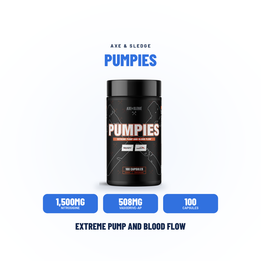 PUMPIES // PUMP & PERFORMANCE - AXE & SLEDGE SUPPLEMENTS