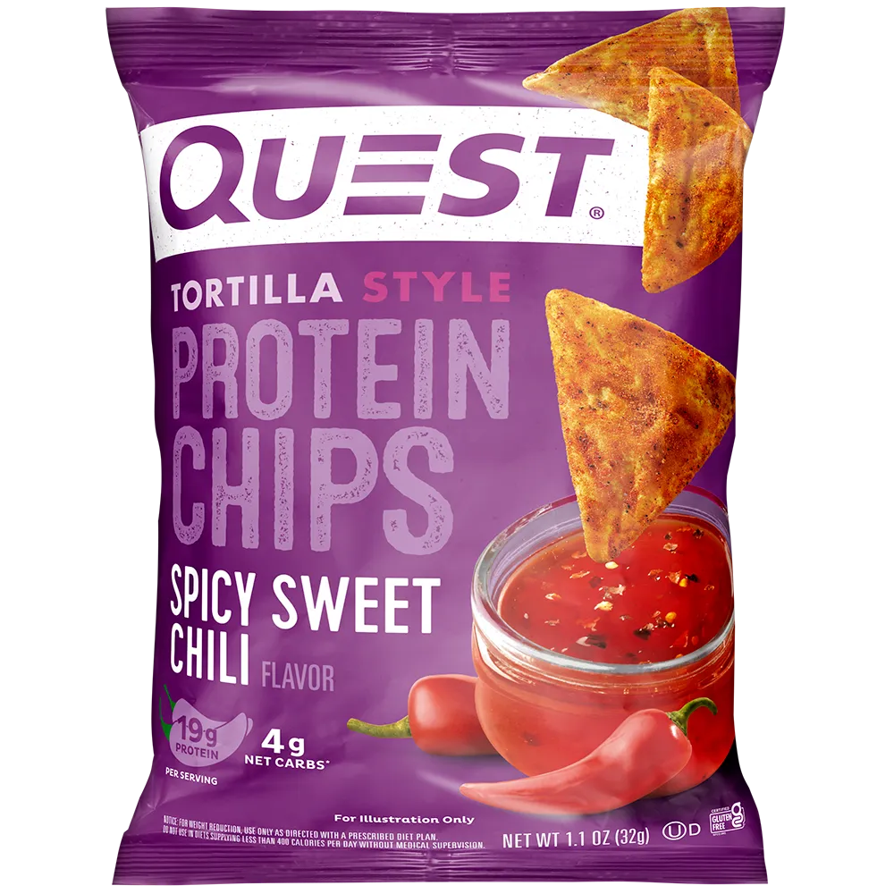 Tortilla Style Protein Chips - Quest - Protein Snack