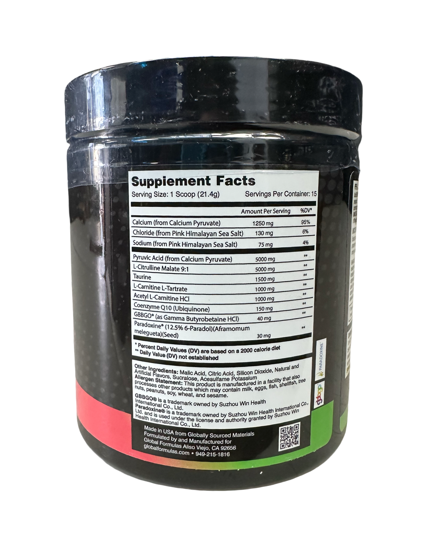 BioBurn Fire - Global Formulas.