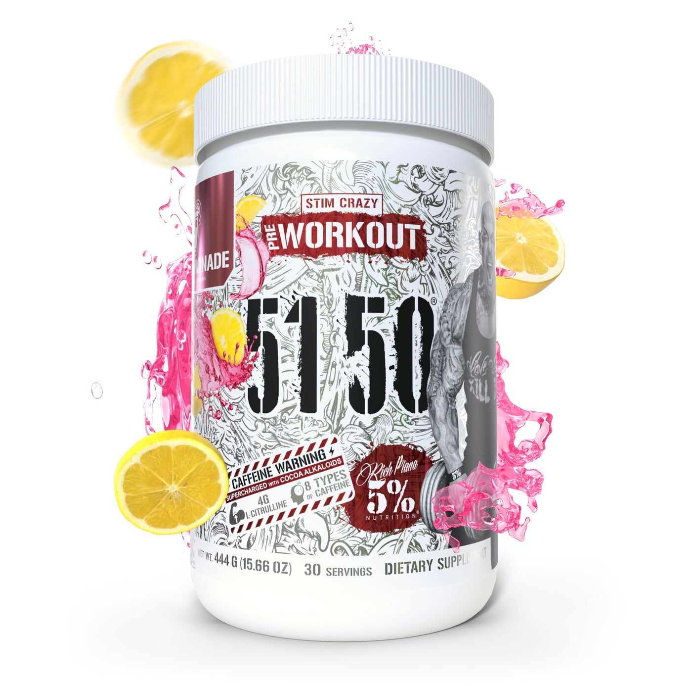 5150 Stim Crazy Pre-Workout - 5% Nutrition