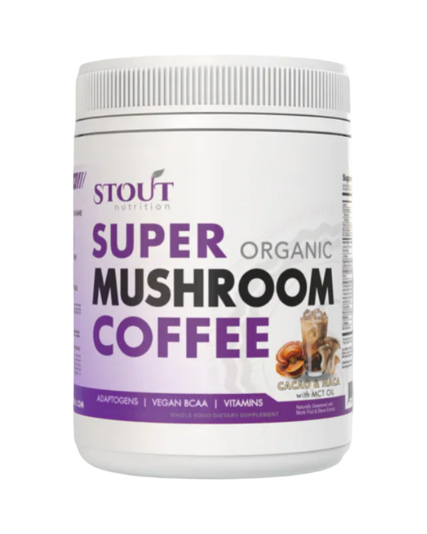 SUPER MUSHROOM COFFEE MACA - STOUT NUTRITION