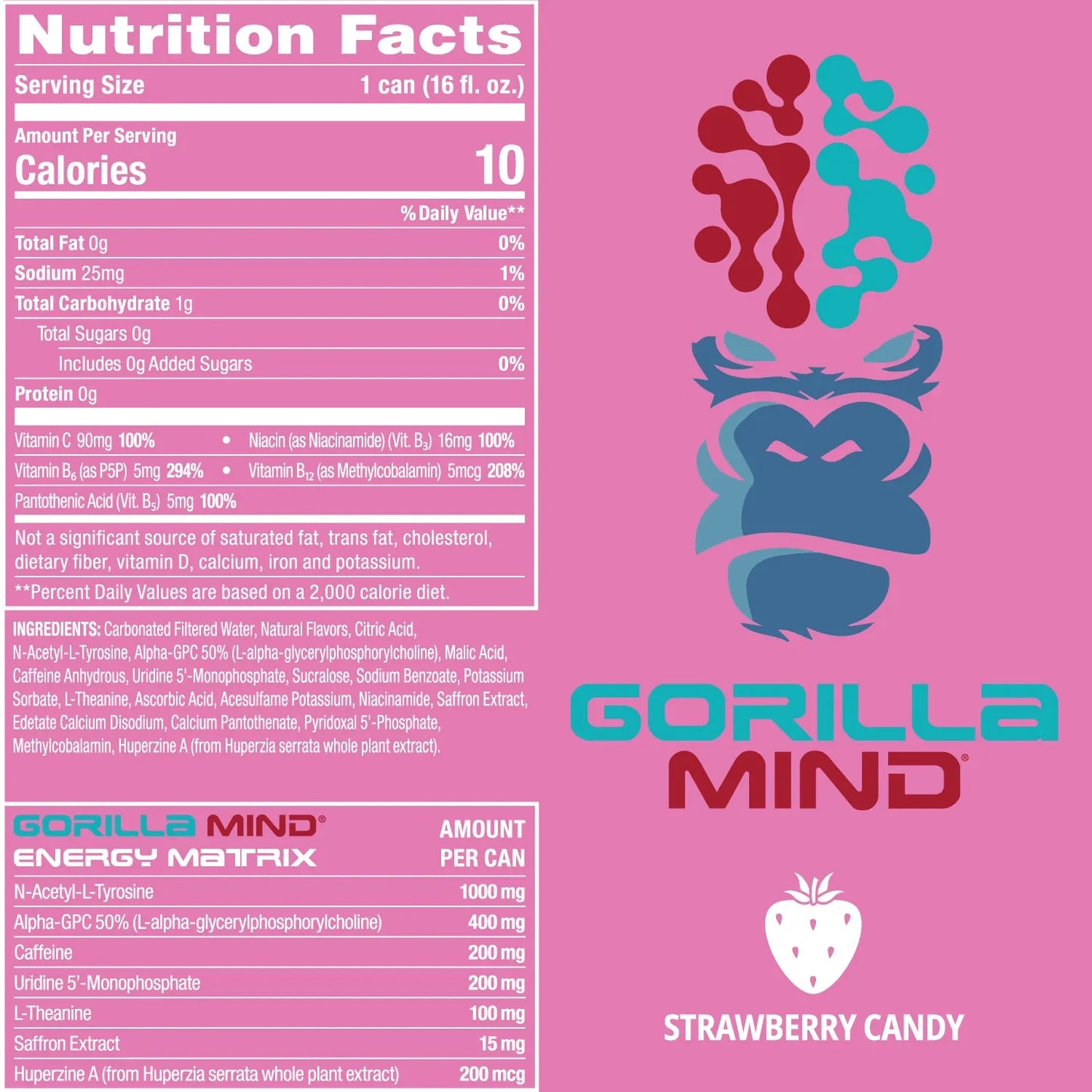 Energy Drink - Gorilla Mind