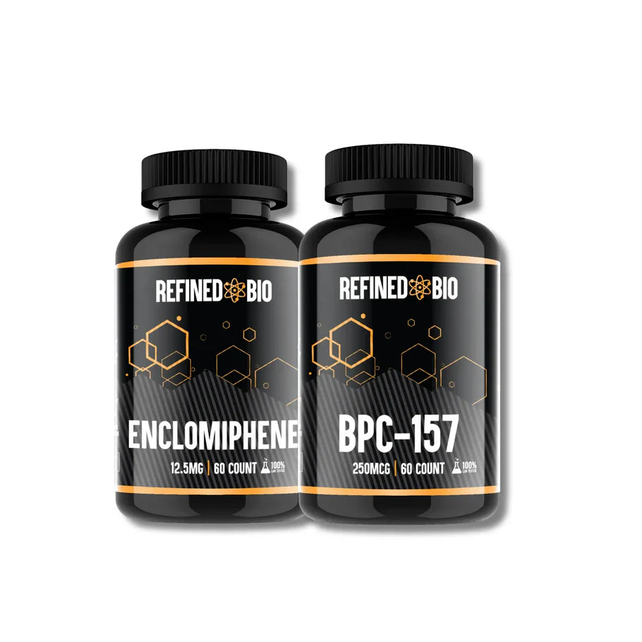 Enclomiphene + BPC-157 Bundle - Refined Bio