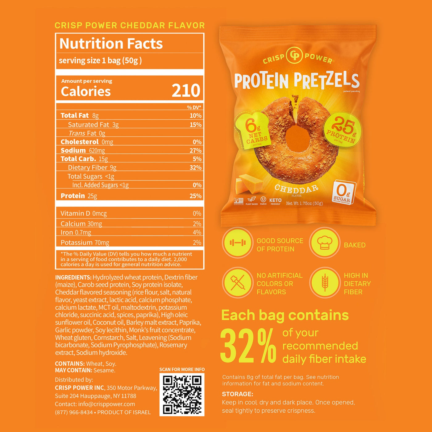 Protein Pretzels by Crisp Power