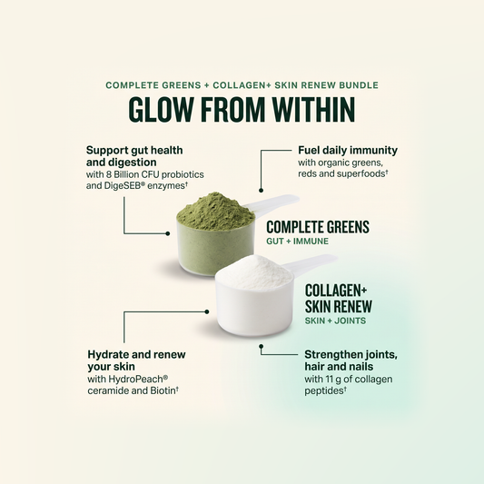 Complete Greens + Collagen Skin Renew Bundle