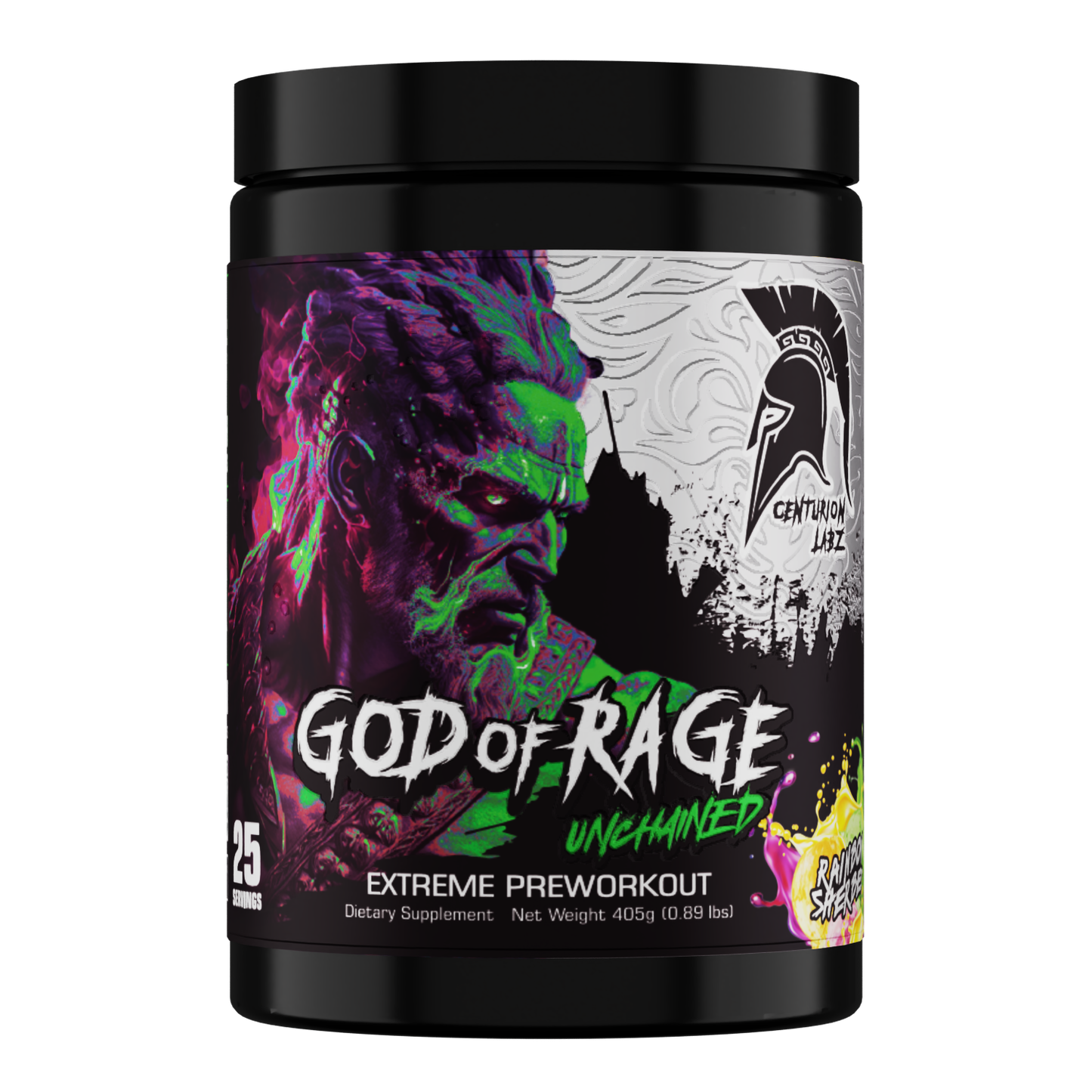 God of Rage Extreme Pre Work-Out - Centurion Labz