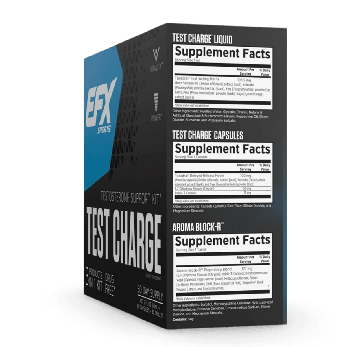 Test Charge Kit - EFX Sports - Prime Sports Nutrition