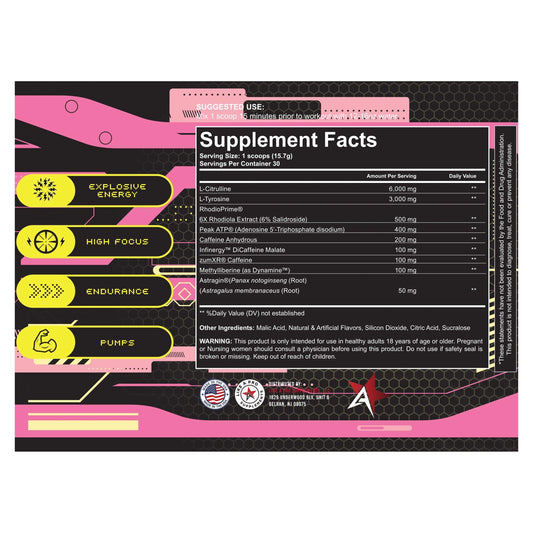 9 Volt High Energy Pre-Workout - Like A Pro