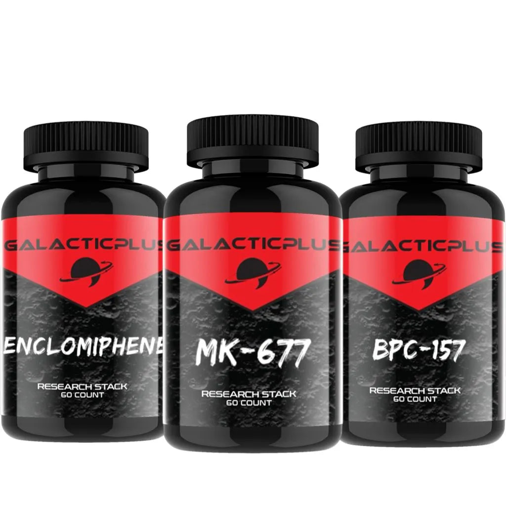 galactic plus bpc 157 Trio - Enclomiphene + MK677 + BPC157
