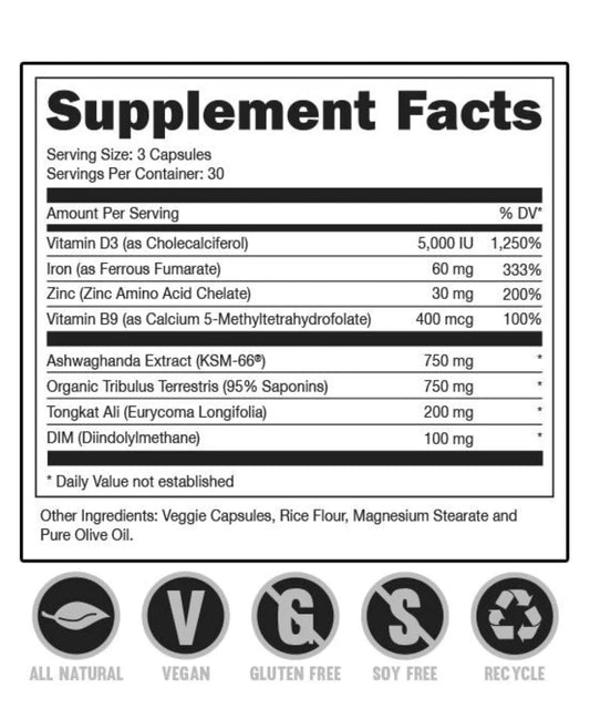 RUT Testosterone Booster - Bucked Up