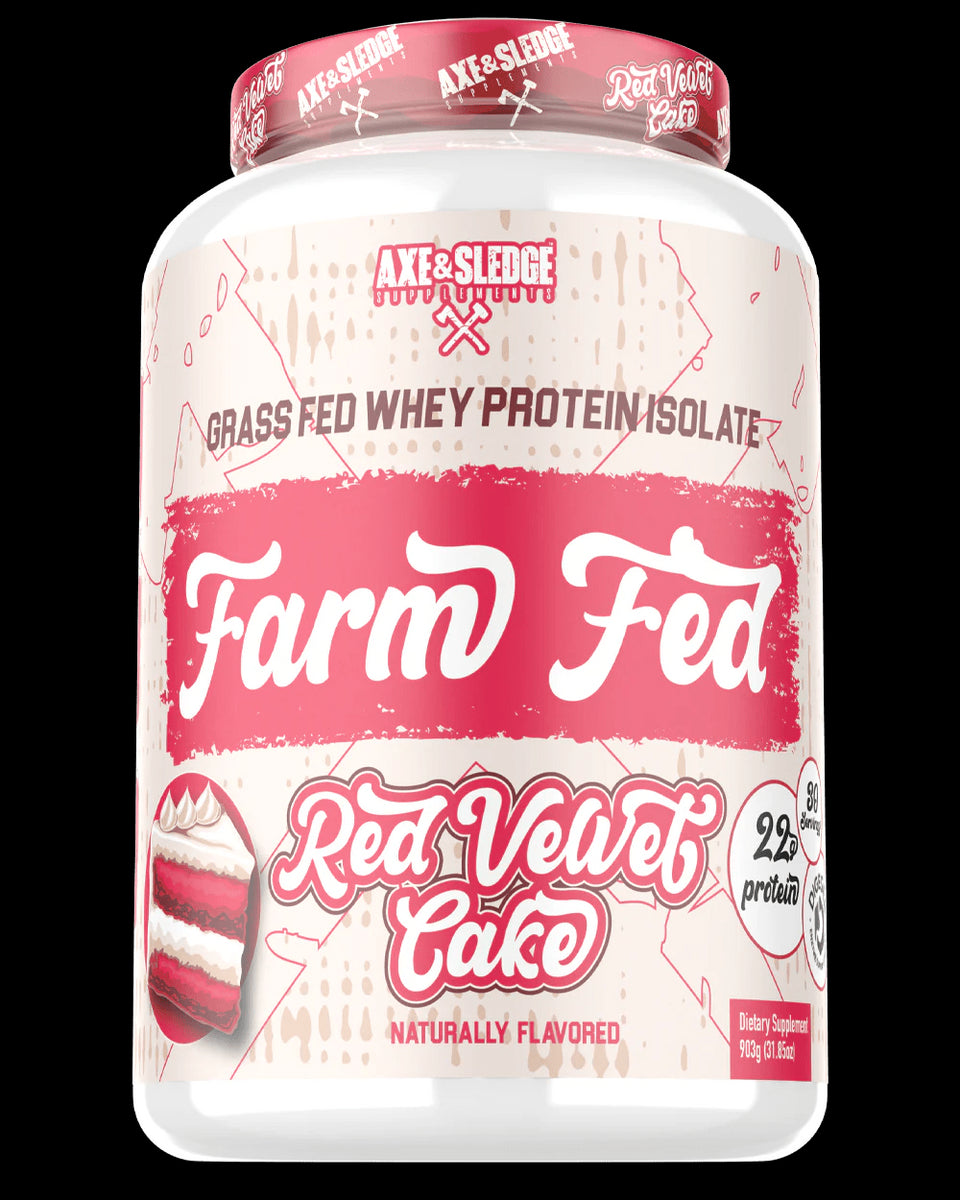 Farm Fed Grass Fed Whey Protein Isolate Axe & Sledge