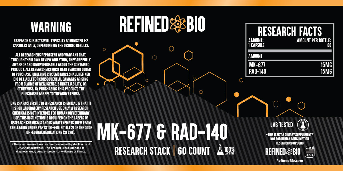 Mk677 + Rad140 Stack - Refined Bio
