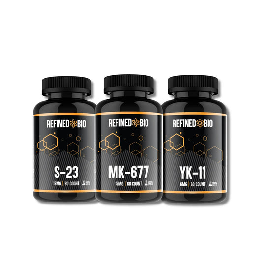 S-23 + MK677 + YK-11 Bundle - Refined Bio