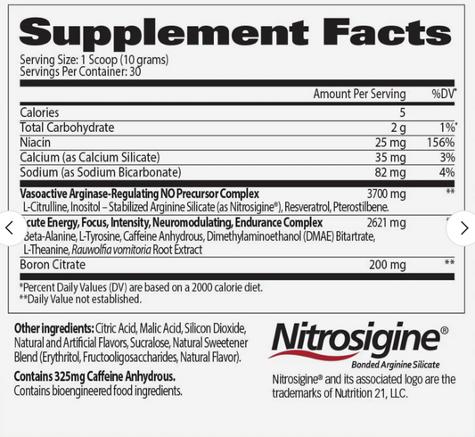 Nitraflex Advanced Preworkout - GAT Sport