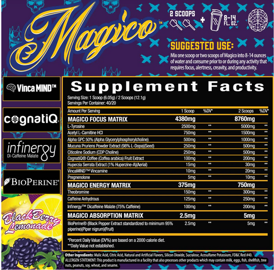 Magico Nootropic - Xtremis Cartel