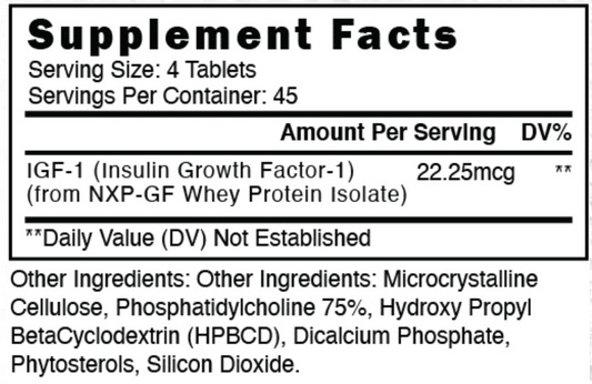 SST-1: IGF-1 - Blackstone Labs