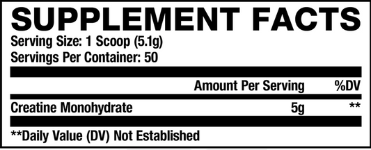 CREATINE // STRENGTH & MUSCLE GROWTH - AXE & SLEDGE SUPPLEMENTS