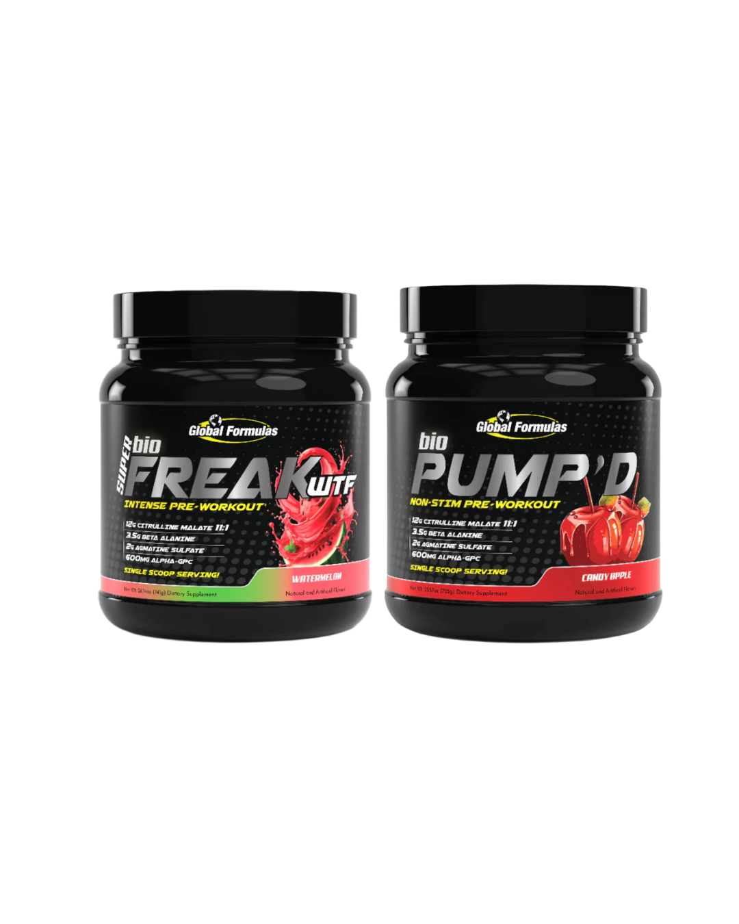 BioFreak & Bio Pump'd WTF Preworkout Bundle