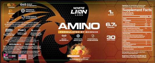 Amino Premium EAA- Blend - White Lion Labs