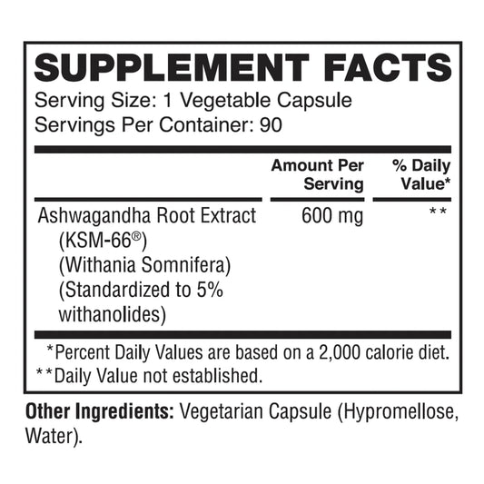 Ashwagandha KSM-66 - Apollon Nutrition