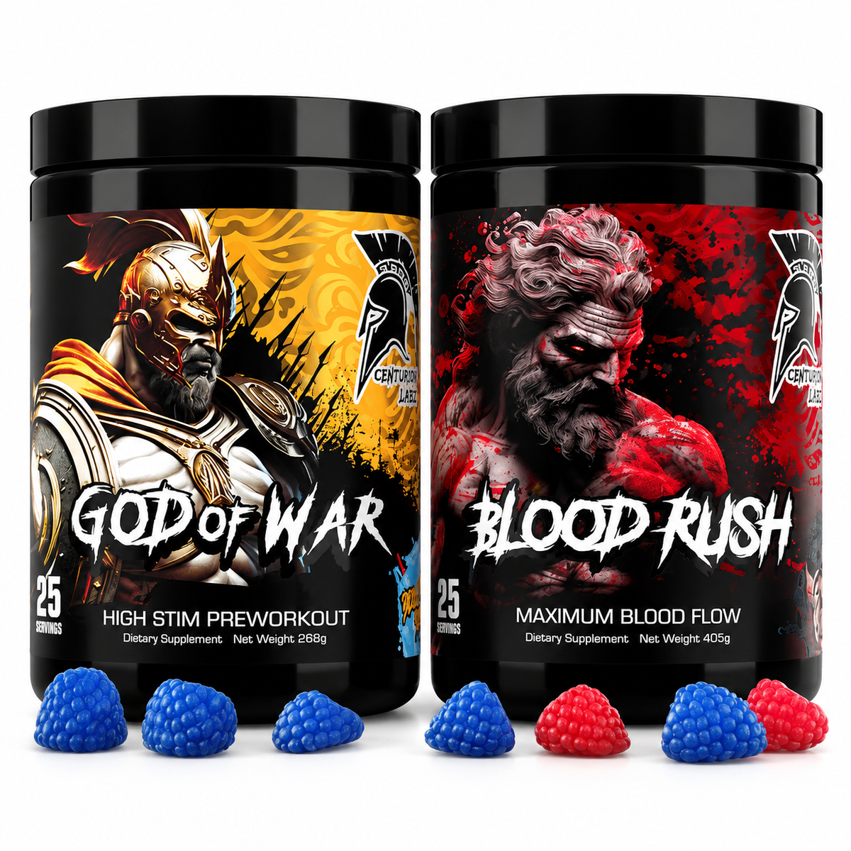 Centurion Labz Preworkout Stack - Pre + Pump