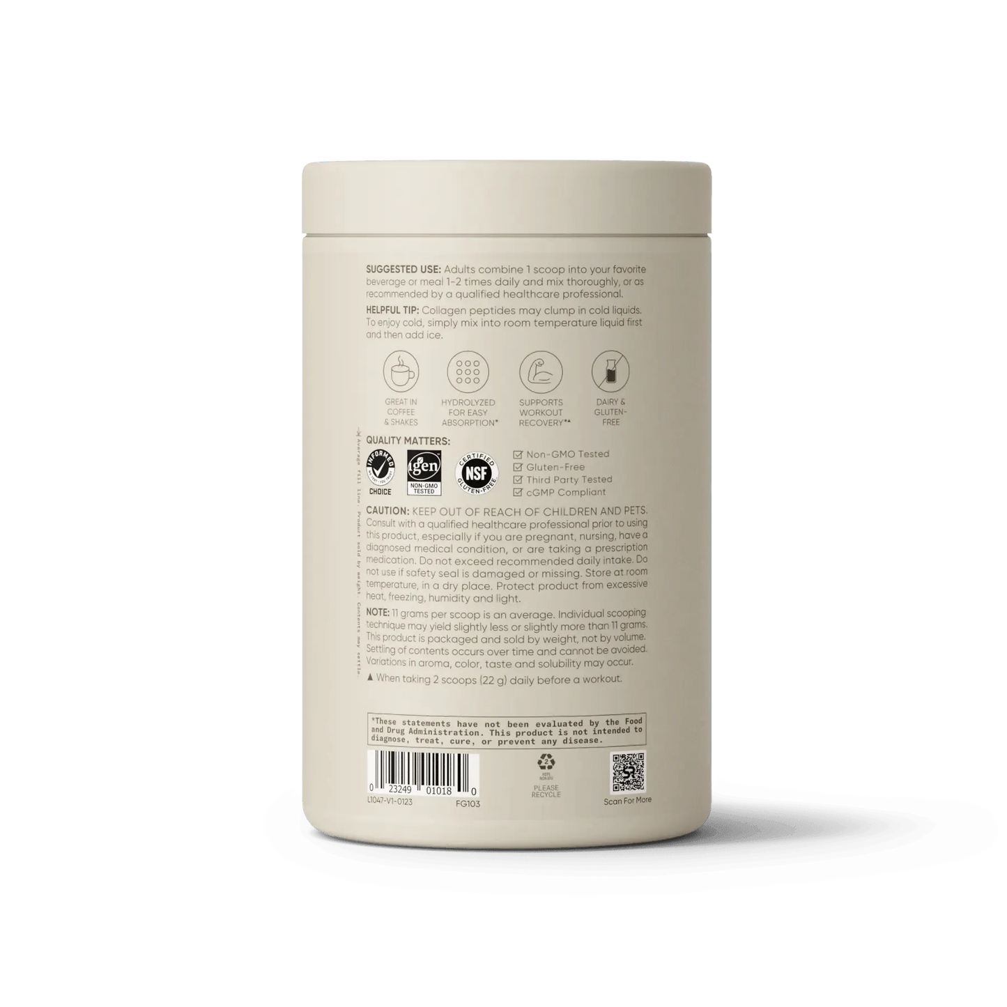 Collagen Peptides - Sports Research
