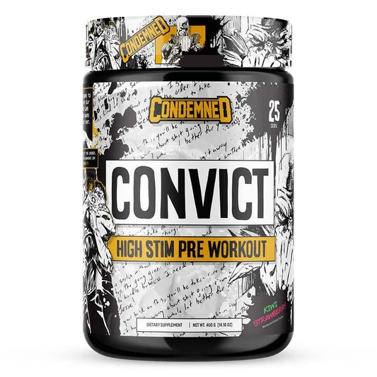 Convict New Pre Workout - Condemned Labz